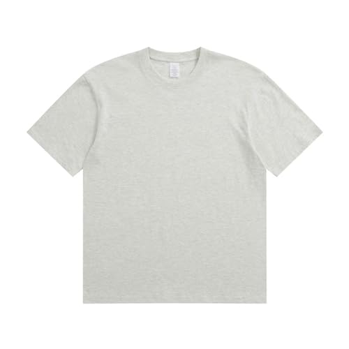 HEXHUASR T-Shirts Für Herren Baumwoll-t-Shirt Herrenherfisch Runder Hals Kurzärmelig Cason Cotton Herren- Und Damen-t-Shirt-e-l von HEXHUASR