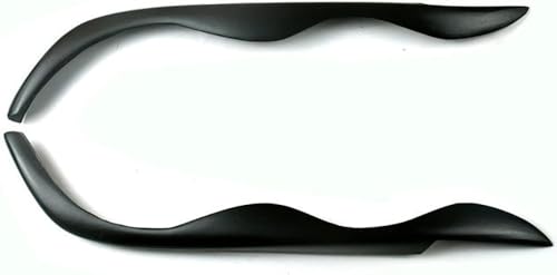 Auto-Augenbrauen Scheinwerferabdeckung für BMW E46 1998–2005, 2 Stück, Scheinwerfer, Augenbrauenverkleidung, Auto-Außenverkleidung, Ersatzzubehör von HICOOLFUN