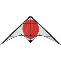 HIDETOSHI WAKASHIMA "Inuwahi" Stunt Kite Lenkdrachen rot von HIDETOSHI WAKASHIMA