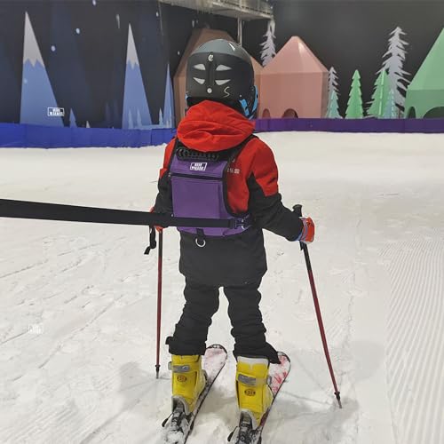 HIDEWALKER Anfänger Ski- und Snowboardgeschirr für Kinder- Ski-Trainingsrucksack 3-7 Jahre Alt Skateboarding Skifahren Eislaufen Training Skigurt von HIDEWALKER