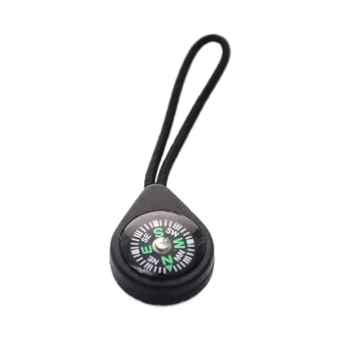 Mini-Kompass mit Schlüsselanhänger, Outdoor-Camping, Wanderrucksack, Dekoration, Outdoor-Gadgets von HIFFEY