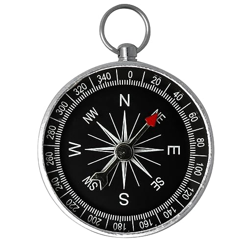 Taschen-Mini-Wander- und Camping-Kompass, Leichter Kompass, Navigation, Outdoor, Mulit-Kompass, Geologie-Werkzeug (Color : 1pc-01) von HIFFEY