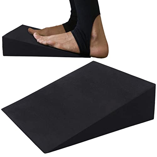 HINAA Yoga Block Slant Board, Schaumstoff Neigung Keil Bein Waden Stretcher Kniekeil Schrägbrett Mobilisierung Keil zum Dehnen Beinverlängerung von HINAA