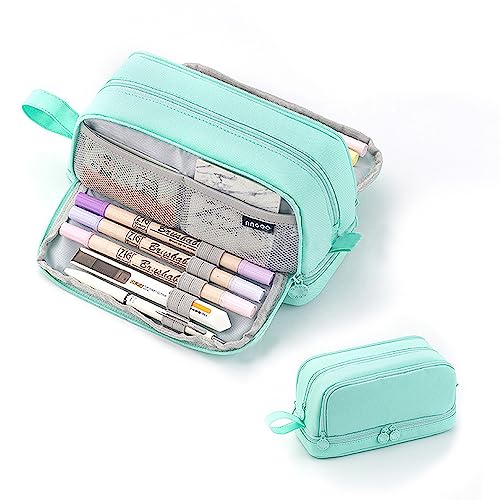 HIQE-FL Mäppchen Mädchen Teenager,Cute Pencil Case,Große Kapazität Federmäppchen,Langlebig Federtaschen,Mäppchen Reißverschluss,Tasche Perfekt Für Schule Büro von HIQE-FL