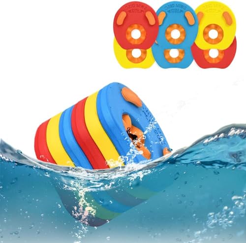 Schwimmarmbänder Set,6 Stück Armbänder Float Schwimmscheiben,Schwimmhilfe für Kinder,Schwimmflügel Schwimmweste,Schwimmlernhilfen und im Wasser spielende Kinder von HIQE-FL