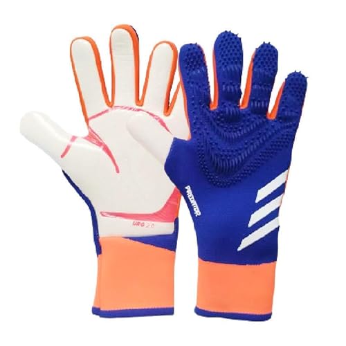 HISTARSTORE5 Fußball-Torwarthandschuhe, Torwart-Trainingshandschuhe, starker Halt, rutschfest und atmungsaktiv, für Erwachsene und Kinder (Blau, 7) von HISTARSTORE5