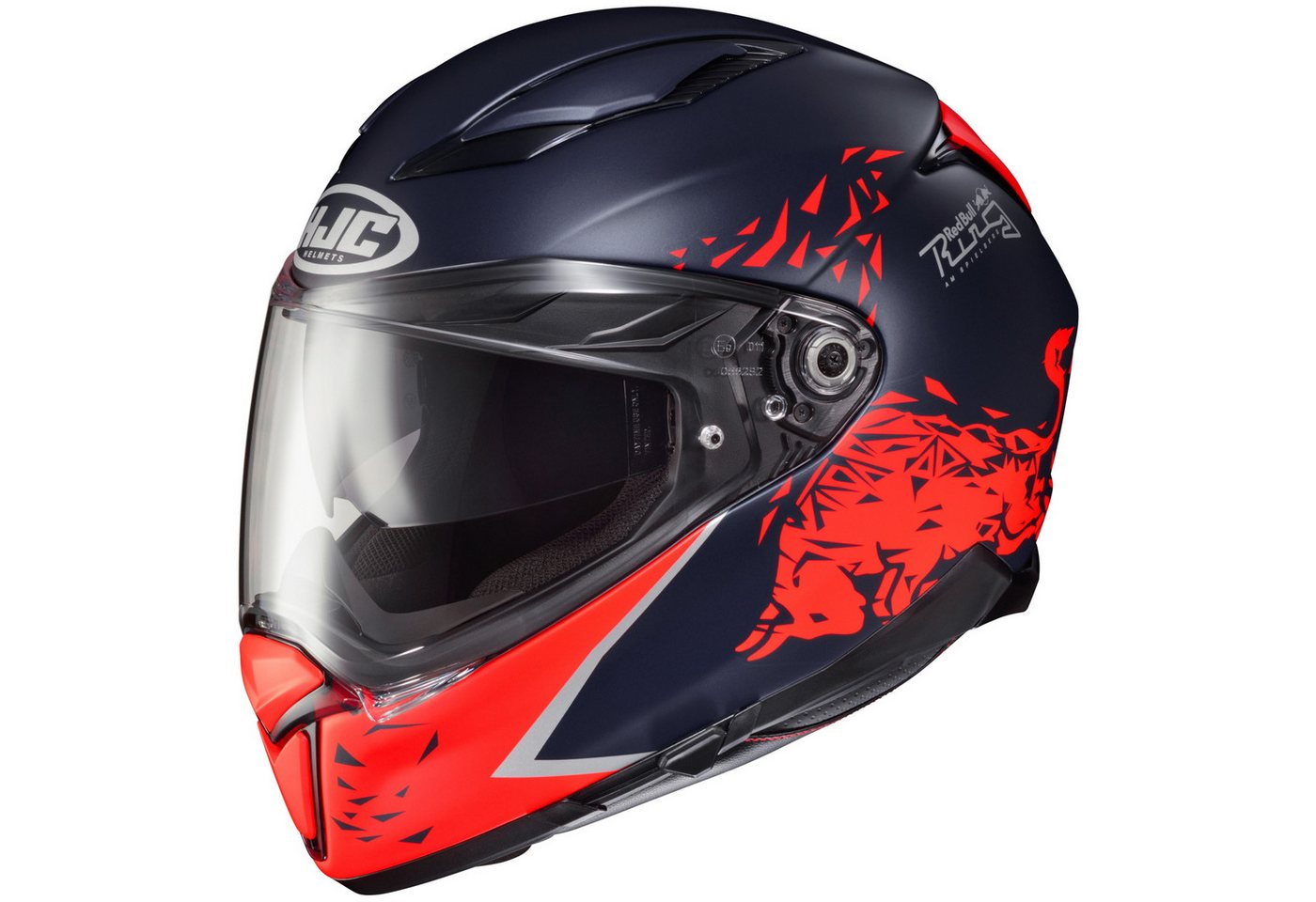 HJC Motorradhelm HJC F70 Spielberg Red Bull Ring MC21SF Integralhelm (1er Set) von HJC