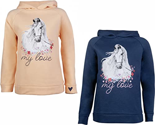 HKM Horse Spirit Kapuzenpullover Dunkelblau 158/164 von HKM