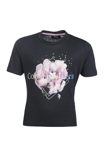 HKM Mädchen Hailey T-Shirt, Schwarz, 152 von HKM
