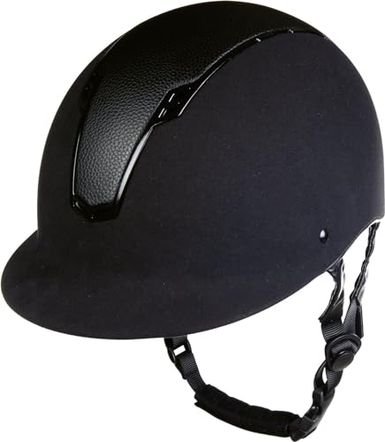 HKM SPORTS EQUIPMENT Damen Reithelm-Wien-Style Helm, schwarz, M/L von HKM
