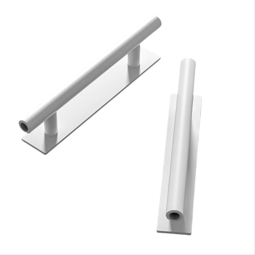 HKSDKABOP Die schmutzige Schublade, 2er-Pack mehrfarbige Möbelgriffe, selbstklebend, kein Bohren erforderlich(White) von HKSDKABOP