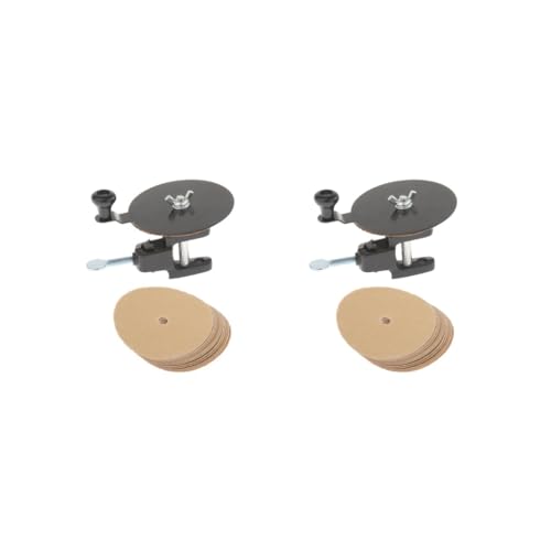 HKWFKAWA 2er-Set Billardqueue-Schleifer-Set mit 14-teiligem Schleifpapier, Sport-Billard-Zubehör von HKWFKAWA