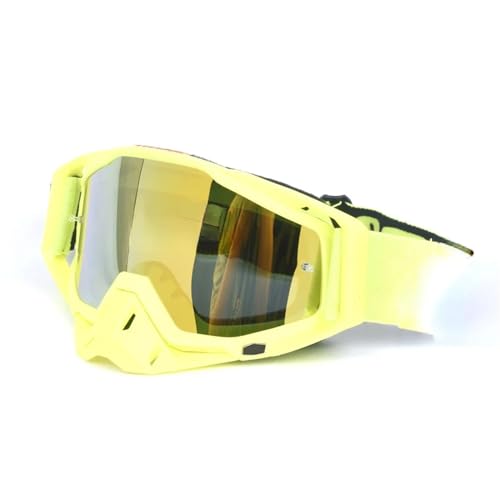 HLQXHM Motocross-Brille, Outdoor-Reitbrille, Skihelm, Motocross-Brille, Rennbrille, Radbrille (Farbe: 11) von HLQXHM