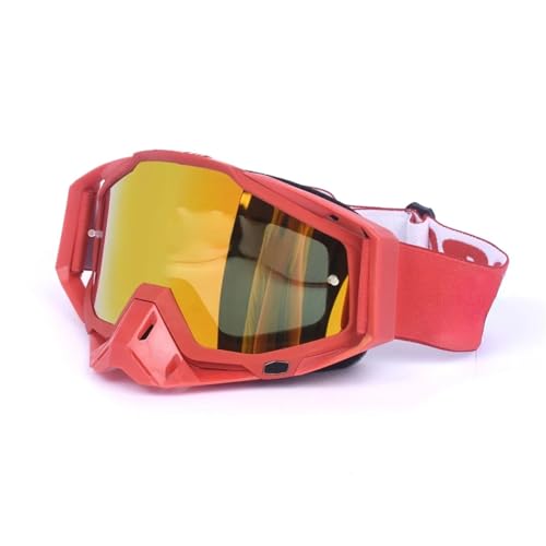HLQXHM Motocross-Brille, Outdoor-Reitbrille, Skihelm, Motocross-Brille, Rennbrille, Radbrille (Farbe: 20) von HLQXHM