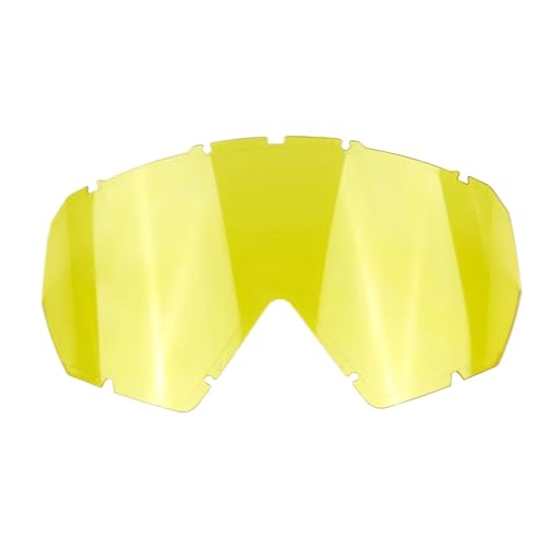 Motorradbrille für Herren, Motocross-Sonnenbrille, Sicherheitsschutz, MX-Nachtsichthelm, Vintage-Fahrbrille (Farbe: gelbe Gläser) von HLQXHM