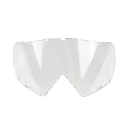 Motorradbrille für Herren, Motocross-Sonnenbrille, Sicherheitsschutz, MX-Nachtsichthelm, Vintage-Fahrbrille (Farbe: klare Gläser) von HLQXHM