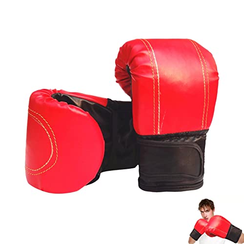 Boxsack-Handschuhe, Herren-Boxhandschuhe aus mattem PU mit mehrschichtigem High-Density-Liner, Boxhandschuhe für Damen Sandsackhandschuhe für Kampfsportboxen Hmltd von HMLTD