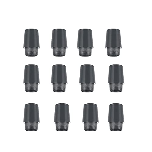 HNMFIT Golf Custom Solid Black Ferrules Compatible with Ping Iron 0.355'' 0.370'' Available 12pcs/Package (0.370'') von HNMFIT