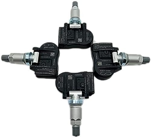 HNZHY Auto-Reifendrucküberwachungs-TPMS-Sensor, kompatibel mit Hyundai Elantra I10 I30, 4 Stück 52933-2L600 529332L600 von HNZHY
