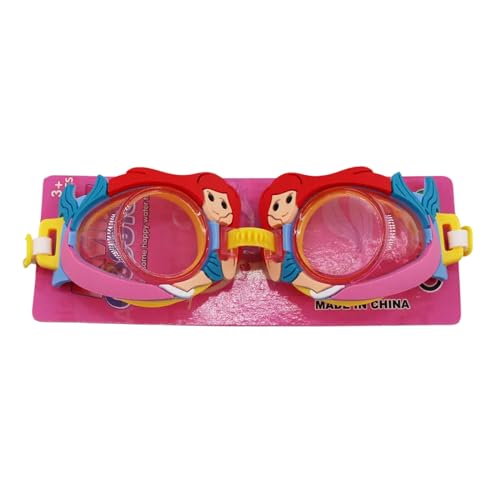 HNsdsvcd Kinder-Schwimmbrille mit Anti-Beschlag-Motiv, verstellbar, wasserdicht, für Jungen und Mädchen, Anti-Beschlag-Schutzbrille von HNsdsvcd