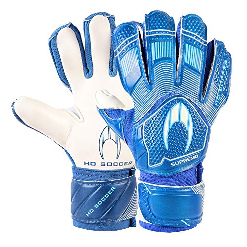 Ho soccer Clone Supremo II Negative Pacific Blue Torwarthandschuhe, Unisex Erwachsene Einheitsgröße blau/weiß von HO Soccer