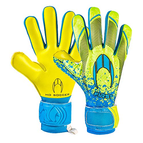 HO Soccer First Superlight Pacific Torwarthandschuhe Unisex Kinder Einheitsgröße Lindgrün/Blau von HO Soccer