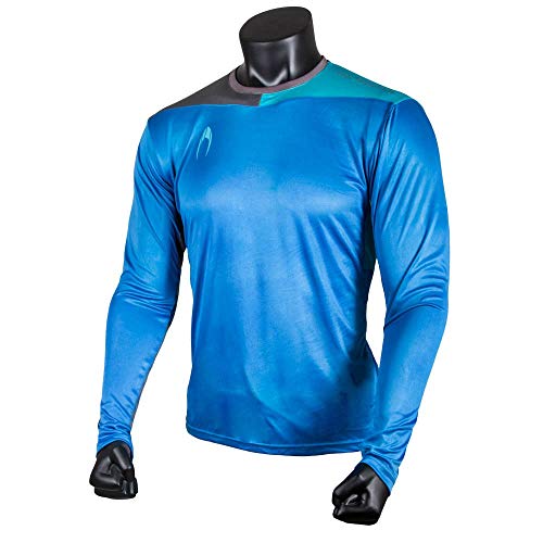 HO Soccer Jersey Clone High Blue (gepolstert) Torwarttrikot Erwachsene Unisex XL von HO Soccer
