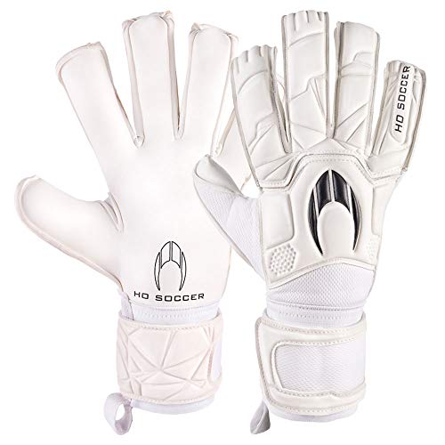 HO Soccer Pro Hybrid Roll/Negative, Torwarthandschuhe, Whiteout, Größe 10,5 von HO Soccer