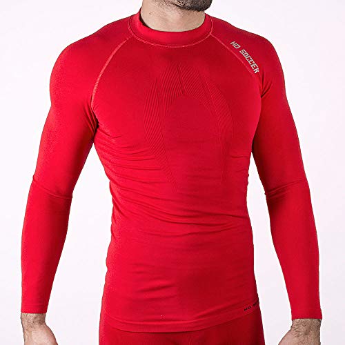HO Soccer Underwear Shirt Performance Ml Red Thermo Longshirt, rot, XL von HO Soccer