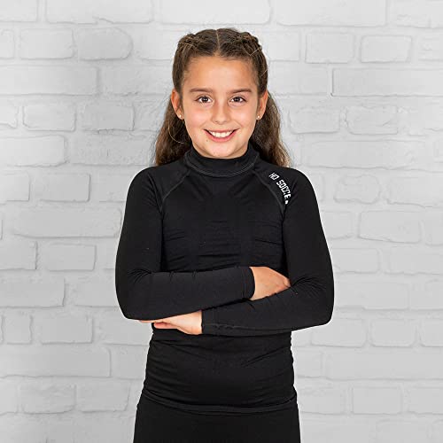 HO Soccer Unisex, Jugend Underwear Shirt Performance ML JUNIOR Black Langes Thermo Kinder, Schwarz, 14-XS von HO Soccer