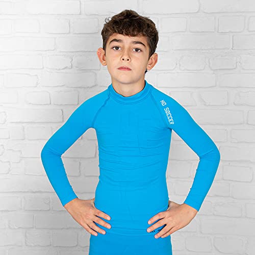 HO Soccer Unisex, Jugend Underwear Shirt Performance ML JUNIOR Blue Langes Thermo Kinder, blau, 10-12 von HO Soccer