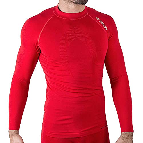 HO Soccer Unisex, Jugend Underwear Shirt Performance ML JUNIOR RED Langes Thermo Kinder, rot, 14-XS von HO Soccer