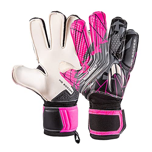 HO Soccer One Flat Asteroid Pink Torwarthandschuhe, Unisex, Erwachsene, Rosa/Schwarz, Größe 11 von HO Soccer