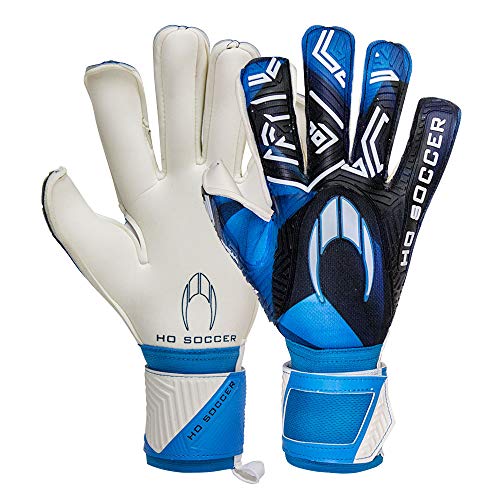 HO Soccer SSG ESKUDO II Blue Torwarthandschuhe, Unisex, Erwachsene, Blau/Schwarz, 10 von HO Soccer