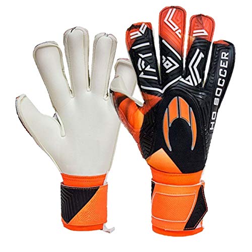 HO Soccer SSG ESKUDO II Orange Torwarthandschuhe, Unisex, Erwachsene, Orange/Schwarz, 7 von HO Soccer