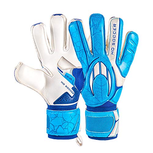 HO Soccer One Negative Blue Ocean Torwarthandschuhe, Unisex, Erwachsene, Blau/Weiß, 6 von HO Soccer