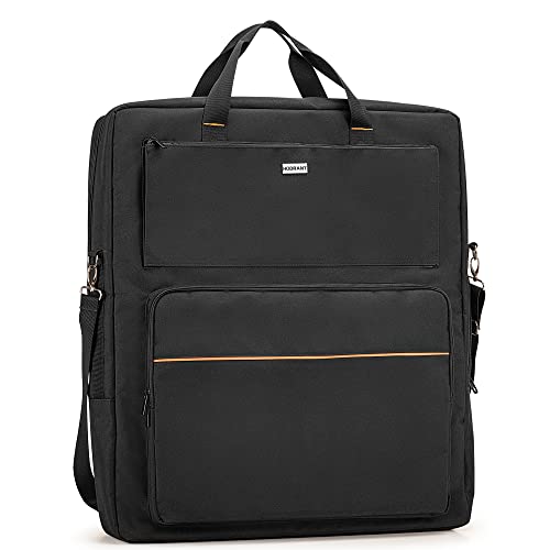 HODRANT Tragbare Solarpanel Tasche, kompatibel mit Jackery Solar Saga 60 W, 100 W, 100 x 200 W, gepolsterte Solarpanel Tasche mit Schultergurt, doppellagige Tragetasche für 2 Solarpanels, nur Tasche von HODRANT