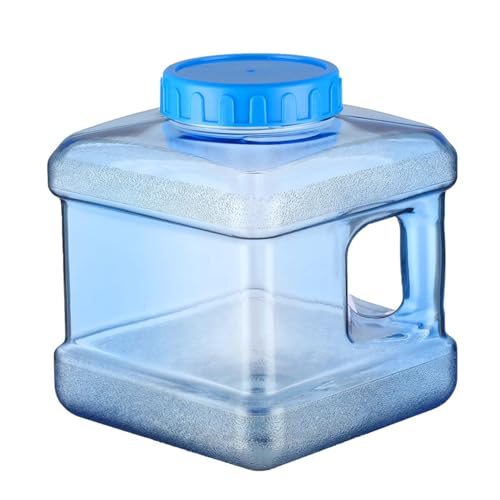 HOJIOESRD Faltbarer Wasserbehälter für Camping, leicht zu reinigen und zu handhaben, staubdichte Abdeckung inklusive Wasserspeicher Plastikflasche von HOJIOESRD