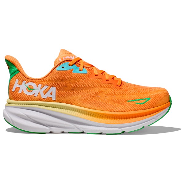 HOKA - Clifton 9 - Runningschuhe Gr 8,5 - Wide orange von HOKA