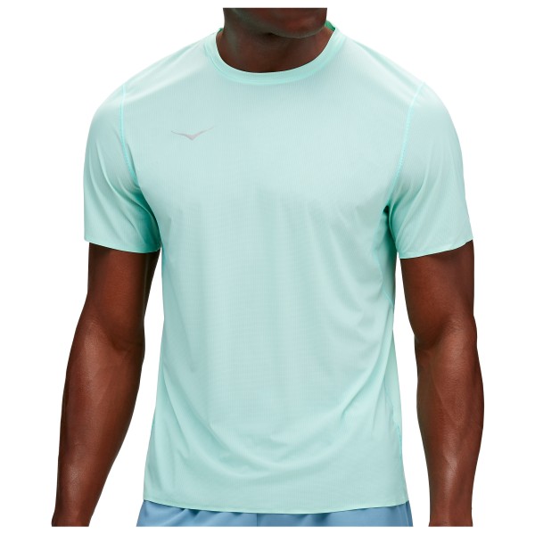 HOKA - Performance Run Short Sleeve - Laufshirt Gr XXL grau von HOKA