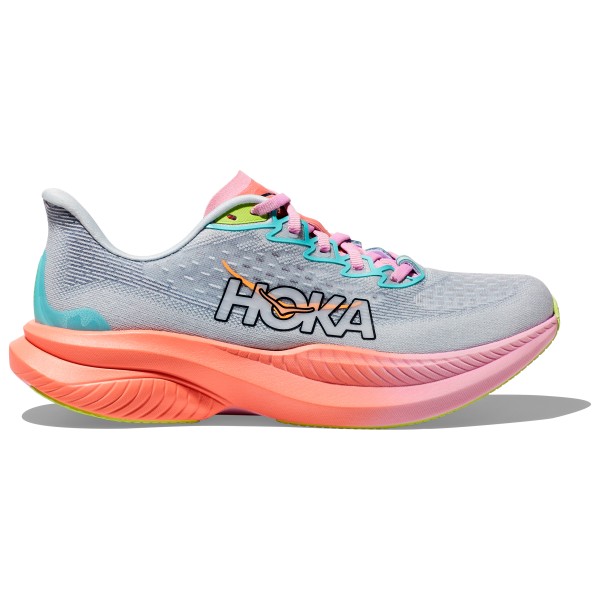 HOKA - Women's Mach 6 - Runningschuhe Gr 10 - Regular;10,5 - Regular;5,5 - Regular;7 - Regular;7,5 - Regular;8 - Regular;8,5 - Regular bunt;grau von HOKA