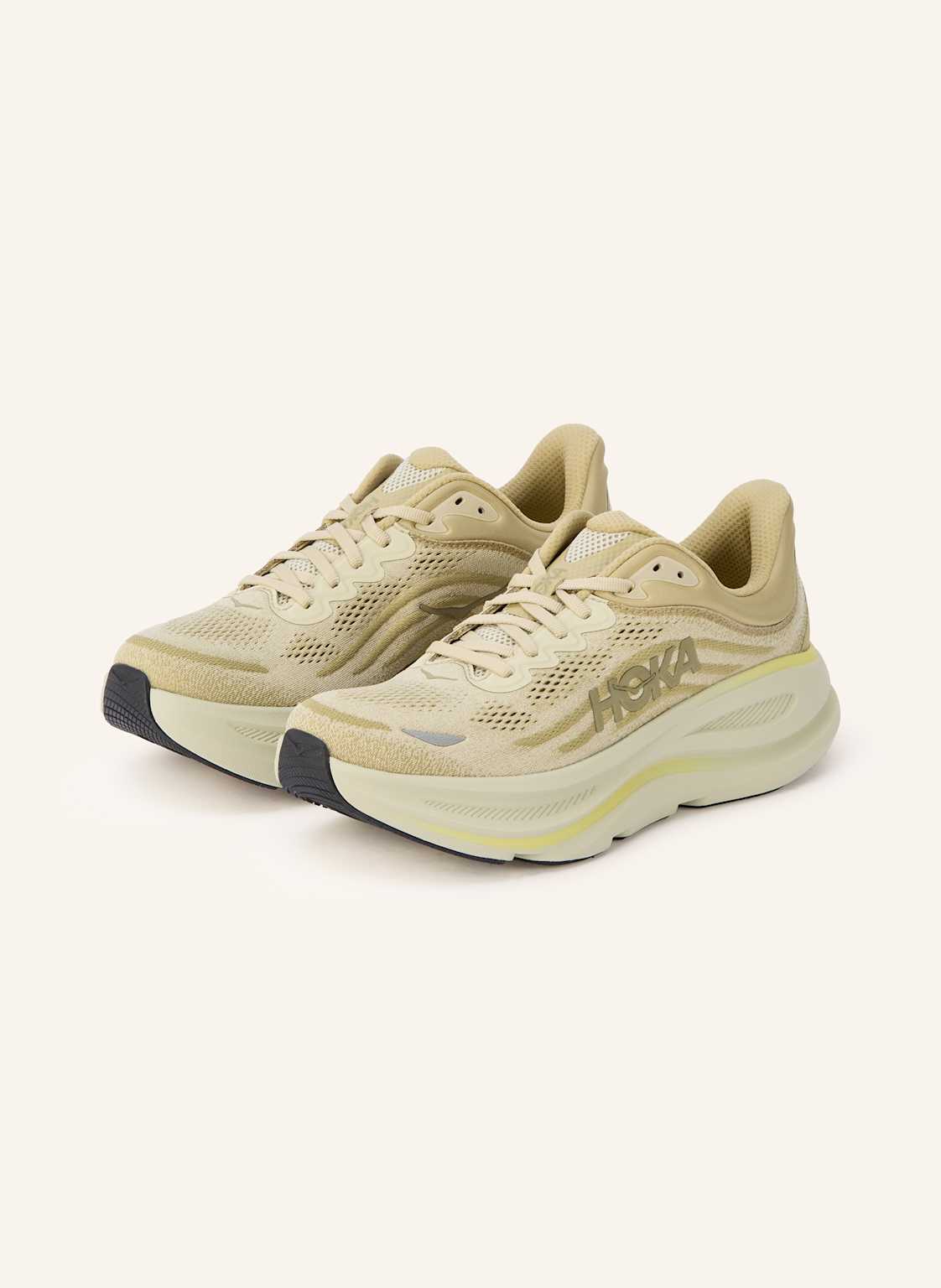 Hoka Laufschuhe Bondi 9 gruen von HOKA