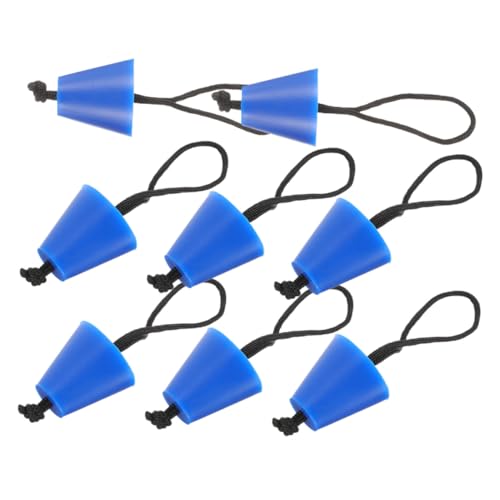 HONITANO 8 Stück wasserdichte Stöpsel Scupper Stecker Scupper Stecker Boot Schlauchboot Ablassschraube Boot Ablassloch Stopfen Ablassschraube Silikon Formschlüssig Kajak von HONITANO