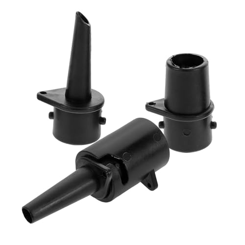 HOODANCOS Paddleboard Inflation Connector Universeller Sup Adapter für Luftpumpe Schneller Aufblasadapter für Kajak Schlauchboot und Luftmatratze Effizienter Outdoor Pumpenadapter Schwarz von HOODANCOS