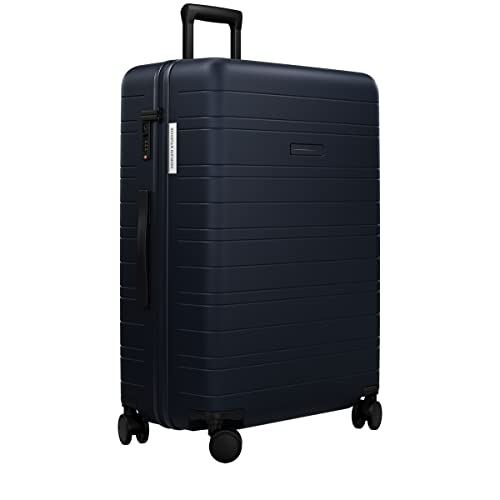 HORIZN STUDIOS H7 Essential Hartschalen-Koffer | Handgepäck-Koffer mit TSA Schloss | (Night Blue, L | H7 | 77 cm) von HORIZN STUDIOS