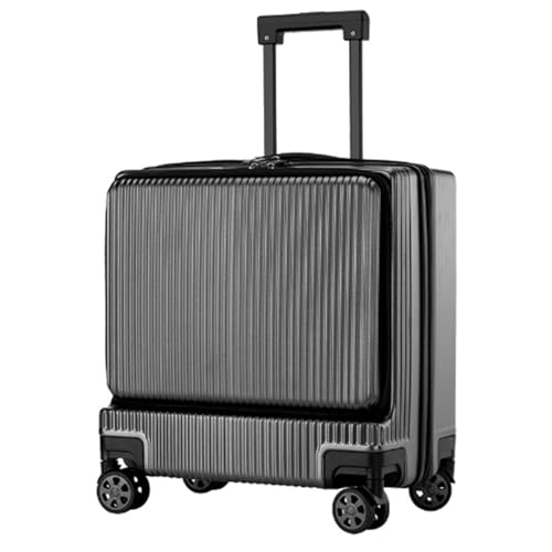 HOSIOBHAN Anti-Druckschaden-Koffer, leeres Rad, Zollschloss, korrosionsbeständiger Koffer für Reisen, Geschäftsreisen von HOSIOBHAN