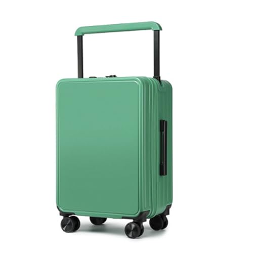 HOSIOBHAN In der Mitte montierter, breiter Trolley-Koffer, Koffer mit USB-Ladeanschluss und Hakendesign für Geschäftsreisen und Reisen von HOSIOBHAN