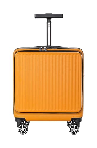 HOSIOBHAN Koffer 16 Zoll Handgepäck Koffer mit Rollen Hartschalengepäck Business Student Travel Geschäftsreise Boarding Koffer Reiseausrüstung von HOSIOBHAN