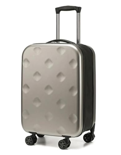 HOSIOBHAN Koffer erweiterbares Gepäck Faltbare Koffer mit Universalrädern Handgepäck verstellbare Koffersetsa Zoll-Kombinationsschloss Reiseausrüstung von HOSIOBHAN