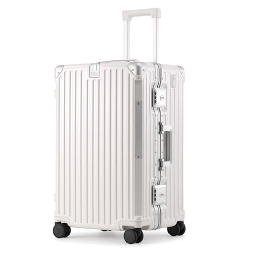 HOSIOBHAN Koffer mit großem Fassungsvermögen, Taschenschnalle, USB-Ladeanschluss, multifunktionaler Getränkehalter-Koffer für Geschäftsreisen und Reisen von HOSIOBHAN